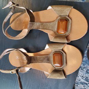 Robert Clergerie Tan Sandals
